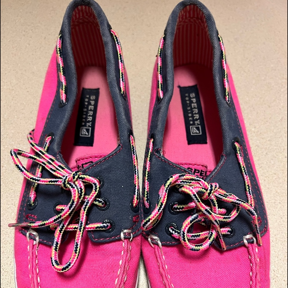 Pink Sperry’s Size 3.5